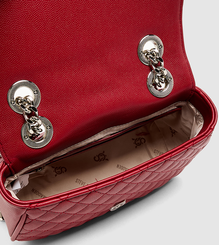 Quilted Flap Shoulder Bag