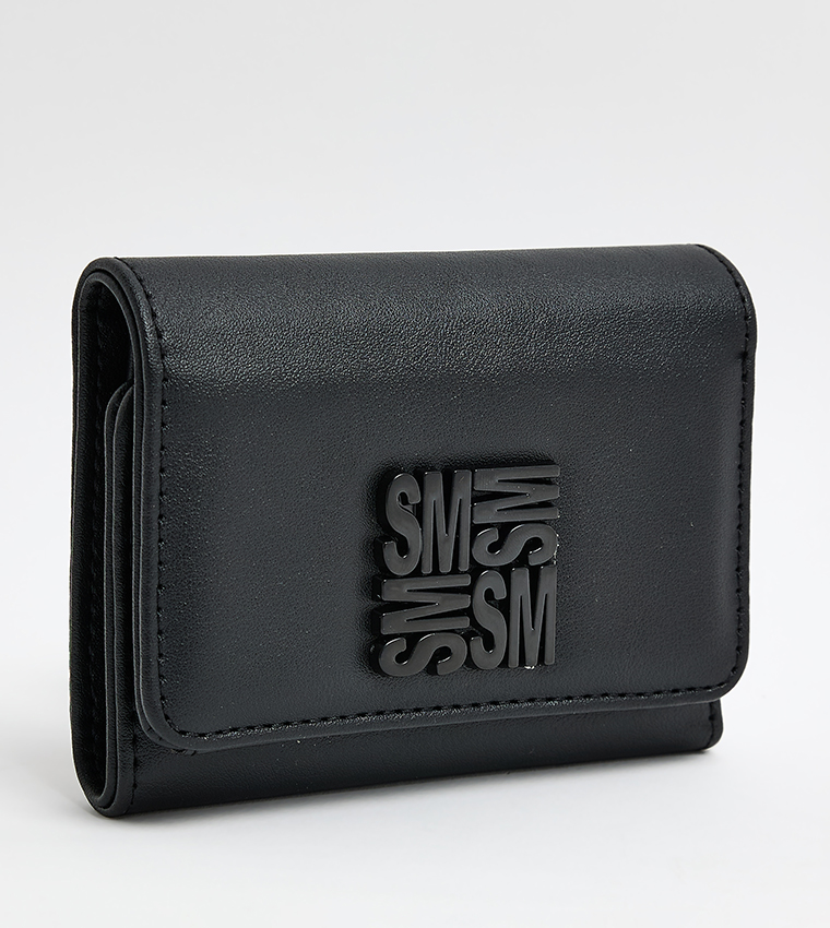BHARBER Monogram Tri-Fold Wallet