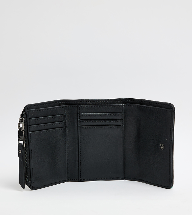 BHARBER Monogram Tri-Fold Wallet