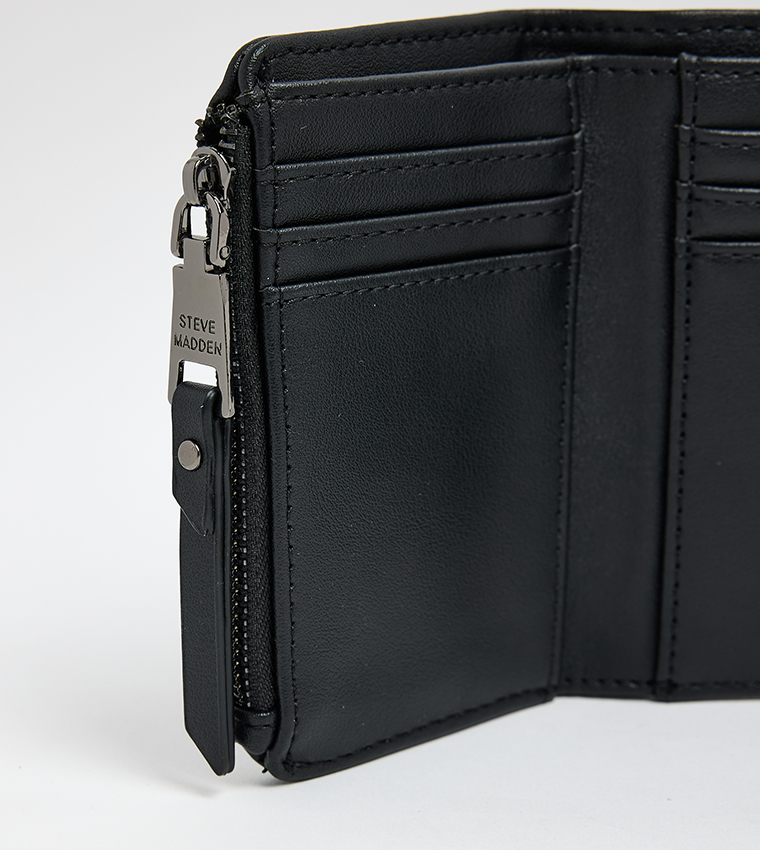 BHARBER Monogram Tri-Fold Wallet