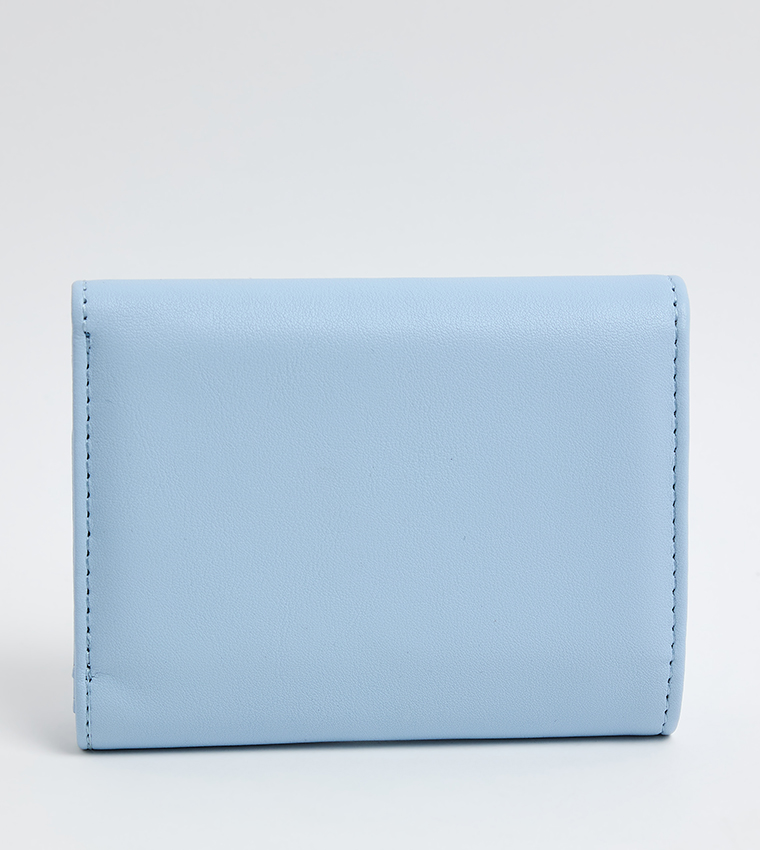 BHARBER Monogram Tri-Fold Wallet