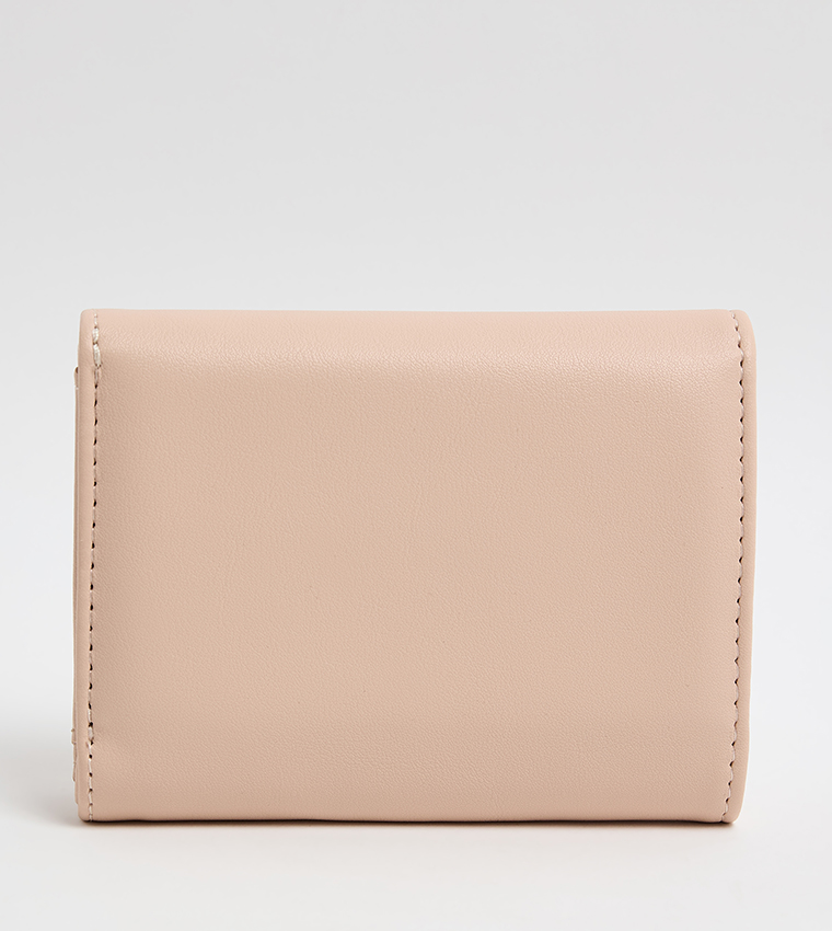 BHARBER Monogram Tri-Fold Wallet