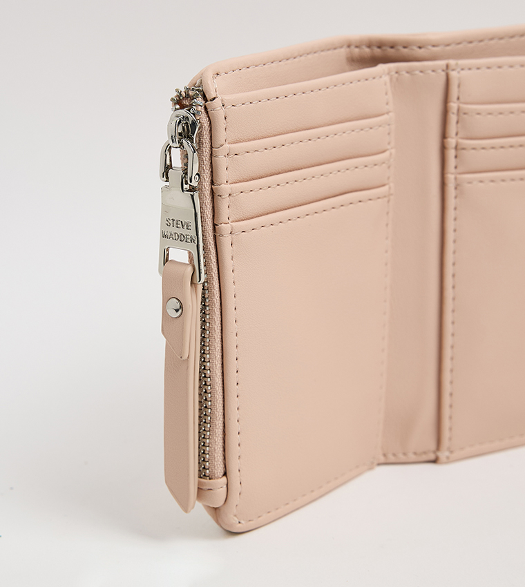 BHARBER Monogram Tri-Fold Wallet