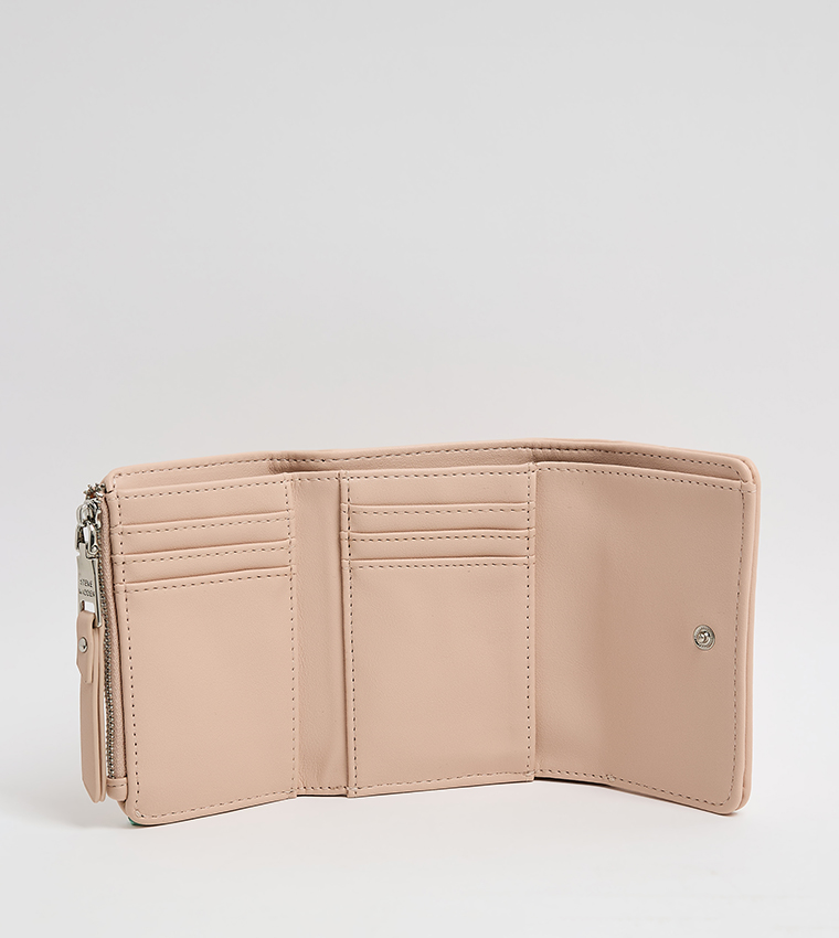 BHARBER Monogram Tri-Fold Wallet