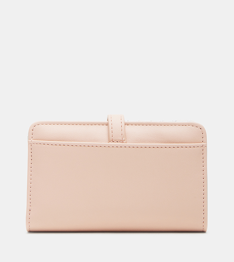 BLAYER Logo Detail Twist-Lock Wallet