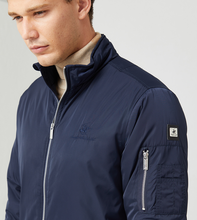 Moto Jacket-BP Dark Navy