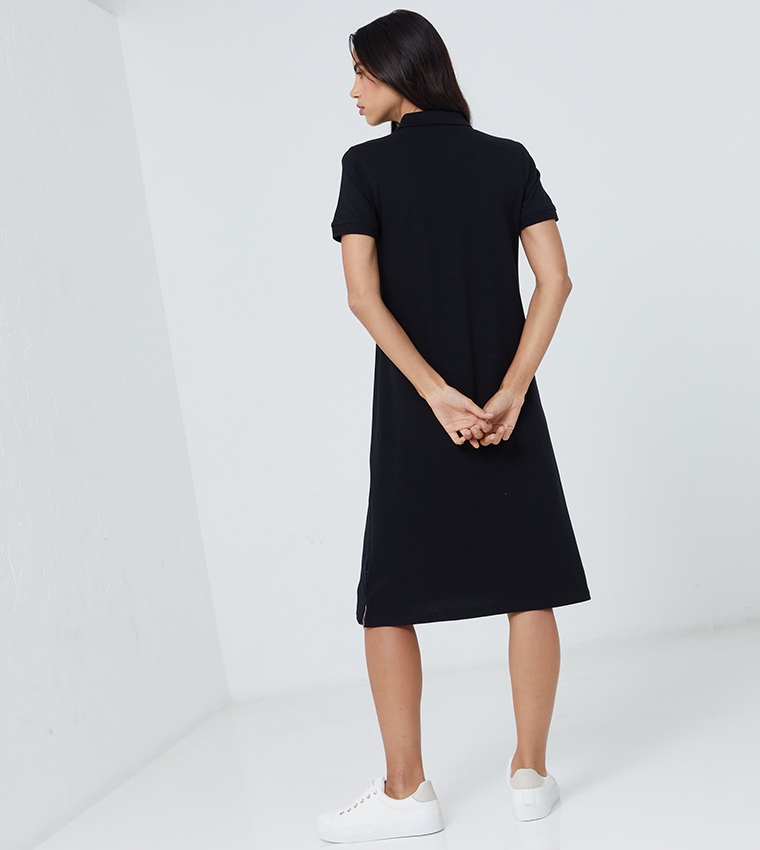 Short Sleeve Polo Dress
