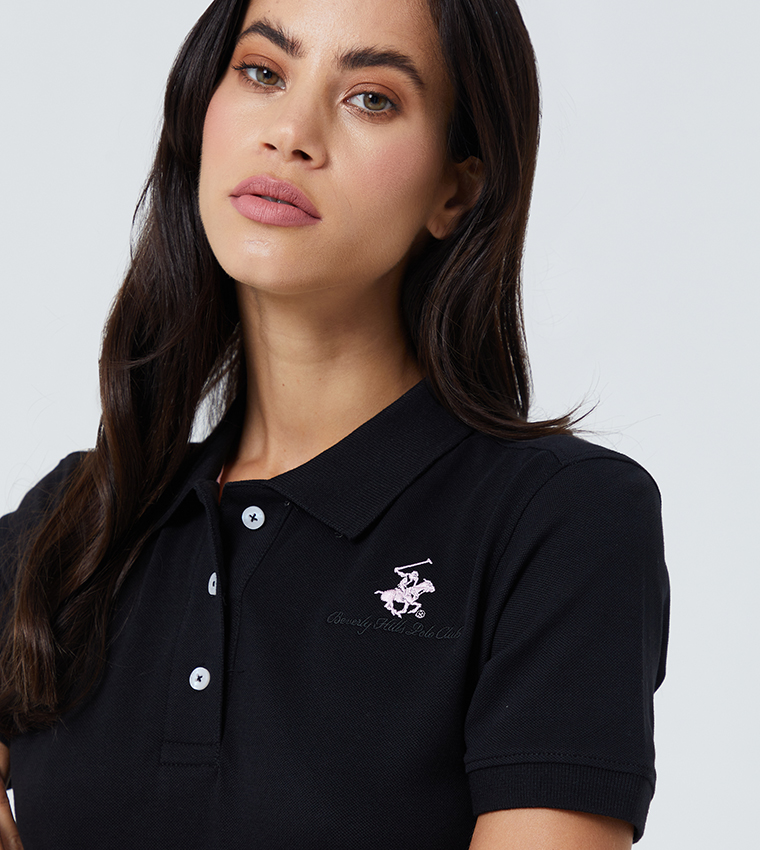 Short Sleeve Polo Dress