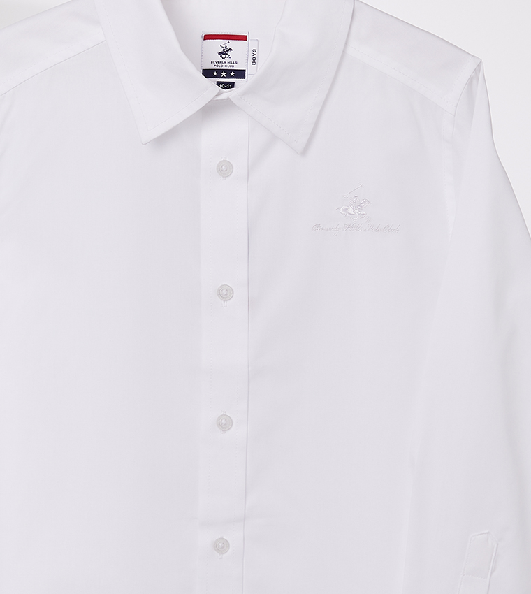 Logo Detail Long Sleeves Shirt