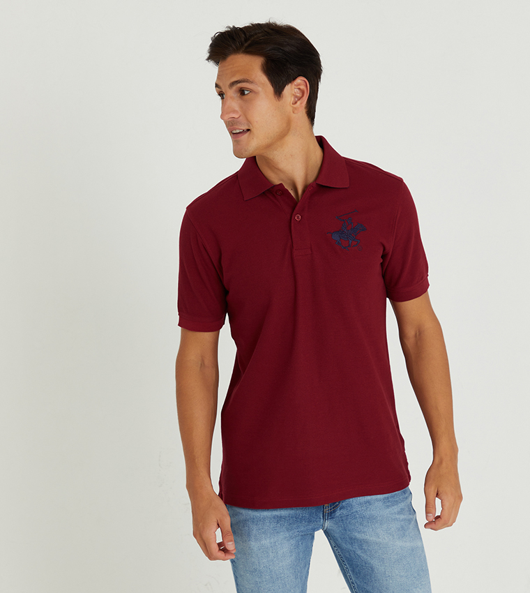 denim polo club t shirt