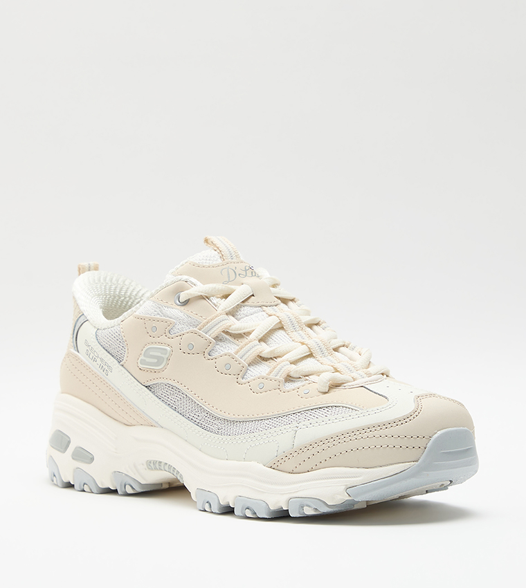 D'LITES - SMOOTH NOSTALGIA Lace Up Sneakers