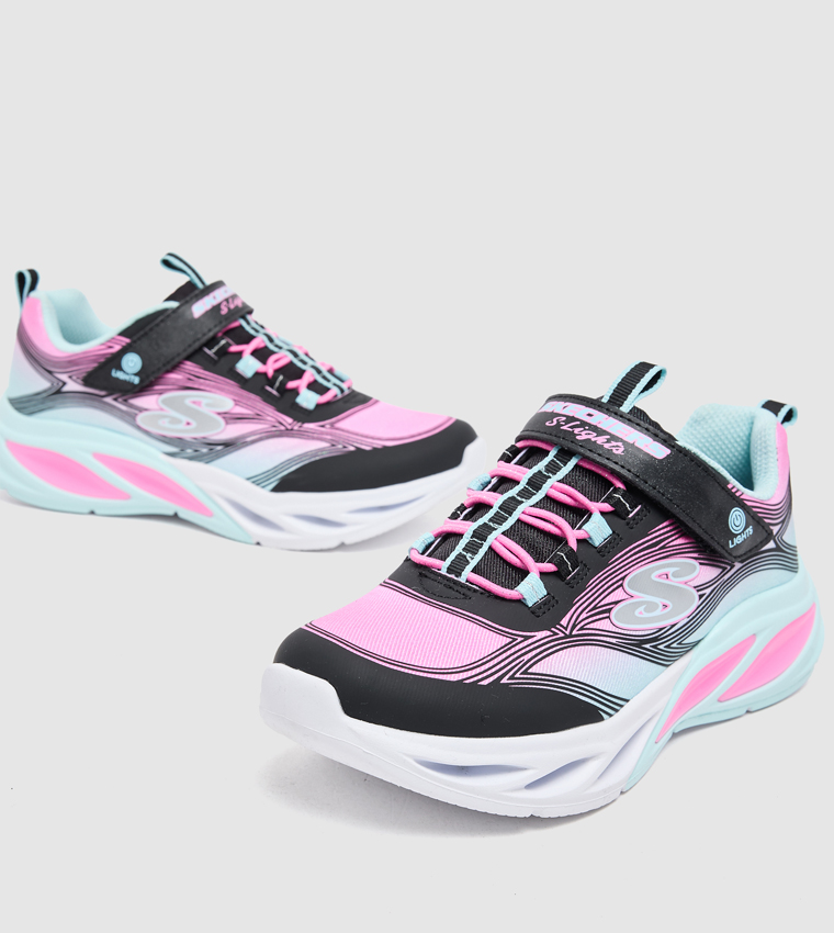 COSMIC GLOW Velcro Sneakers
