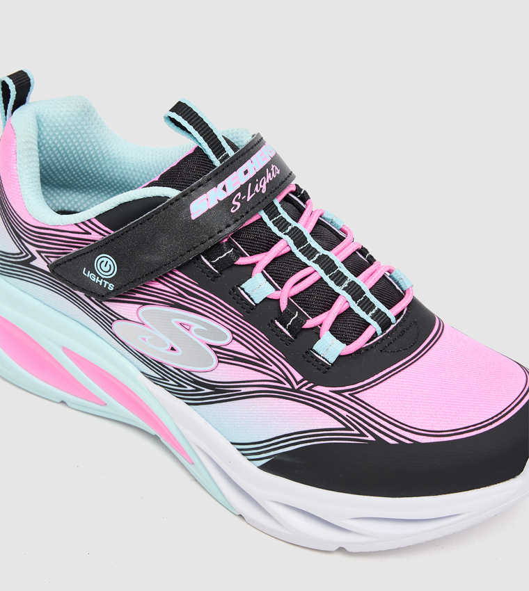 COSMIC GLOW Velcro Sneakers