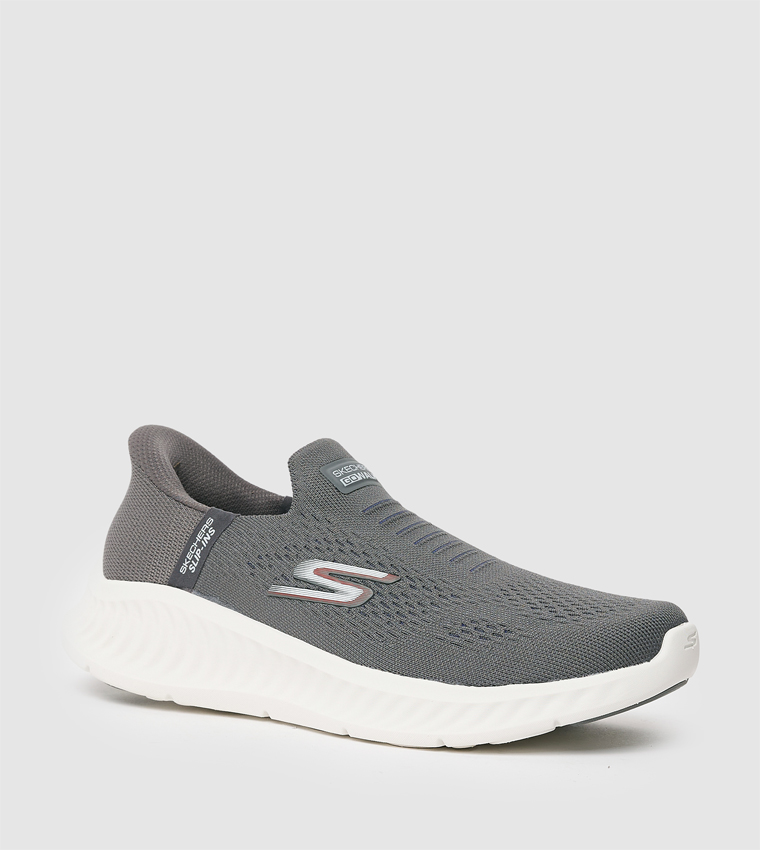 GO WALK NOW Textured Slip-On Shoes
