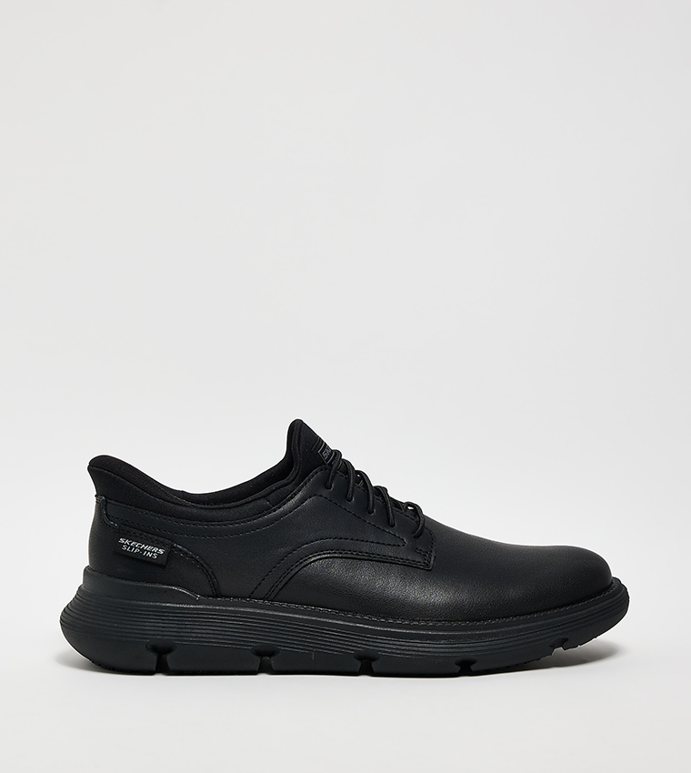 GARZA SR Round Toe Lace-Up Shoes