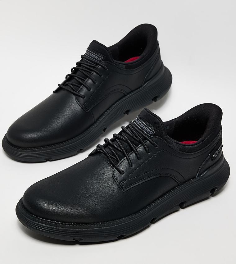 GARZA SR Round Toe Lace-Up Shoes