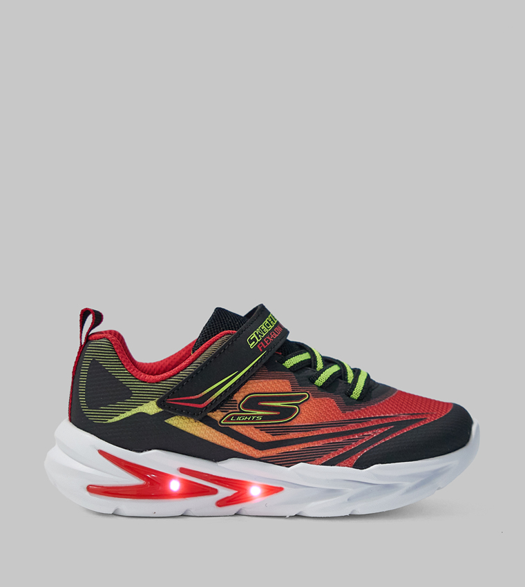 FLEX-GLOW 4K Velcro Closure Sneakers
