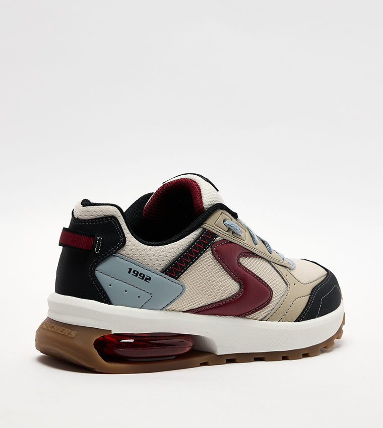 SKX-167 Color Block Lace-Up Sneakers