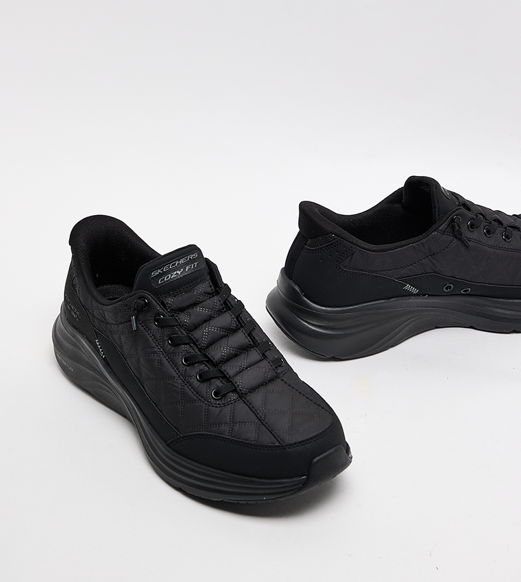 CONTOUR FOAM Quilted Slip-On Shoes