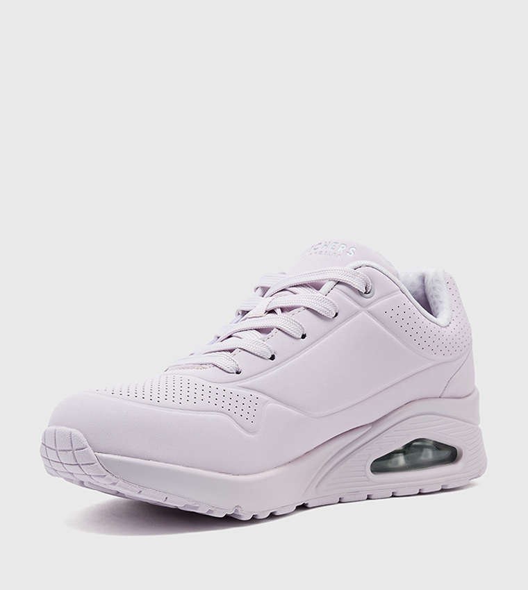 UNO Platform Lace-Up Sneakers