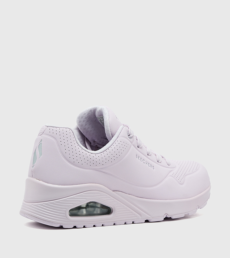 UNO Platform Lace-Up Sneakers