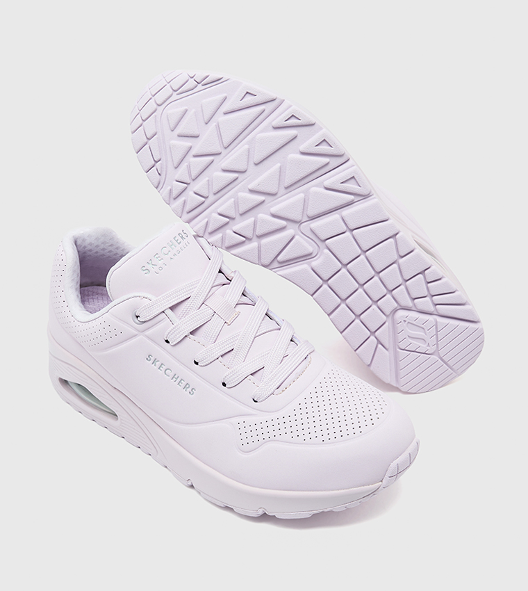 UNO Platform Lace-Up Sneakers