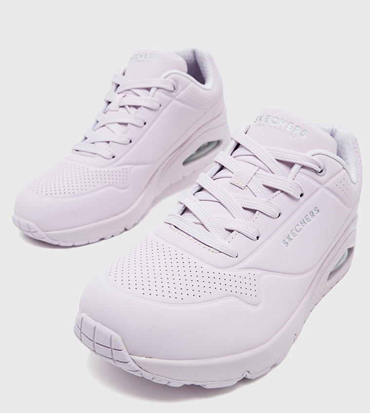 UNO Platform Lace-Up Sneakers