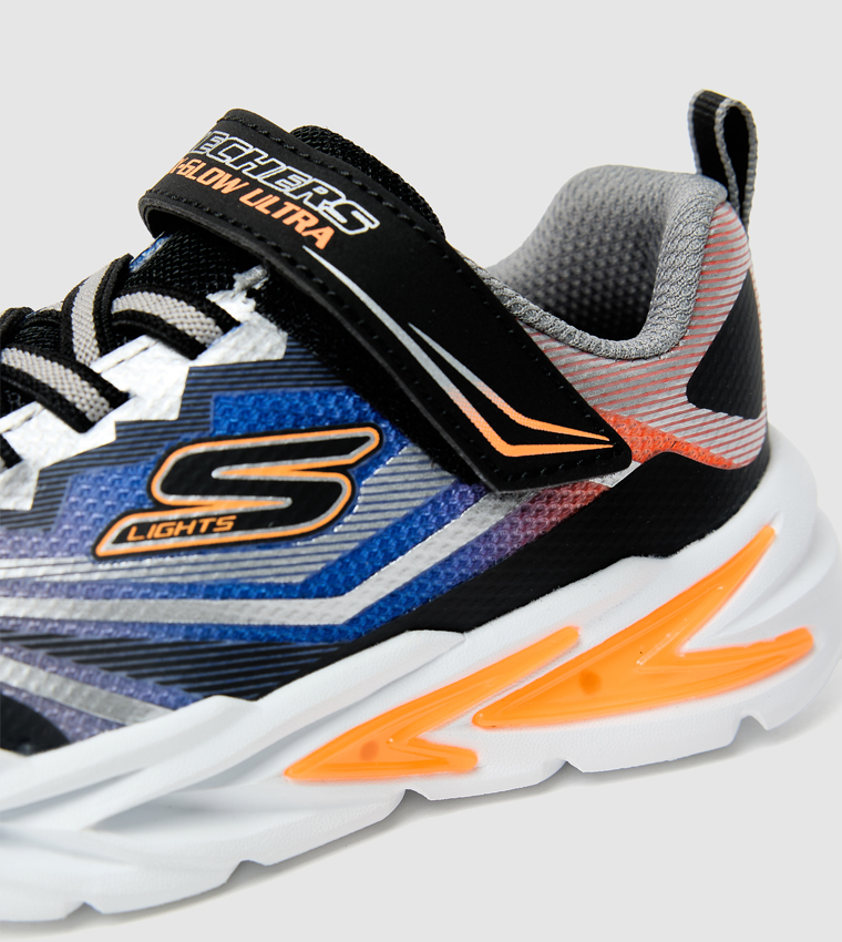 FLEX-GLOW 4K Velcro Closure Sneakers