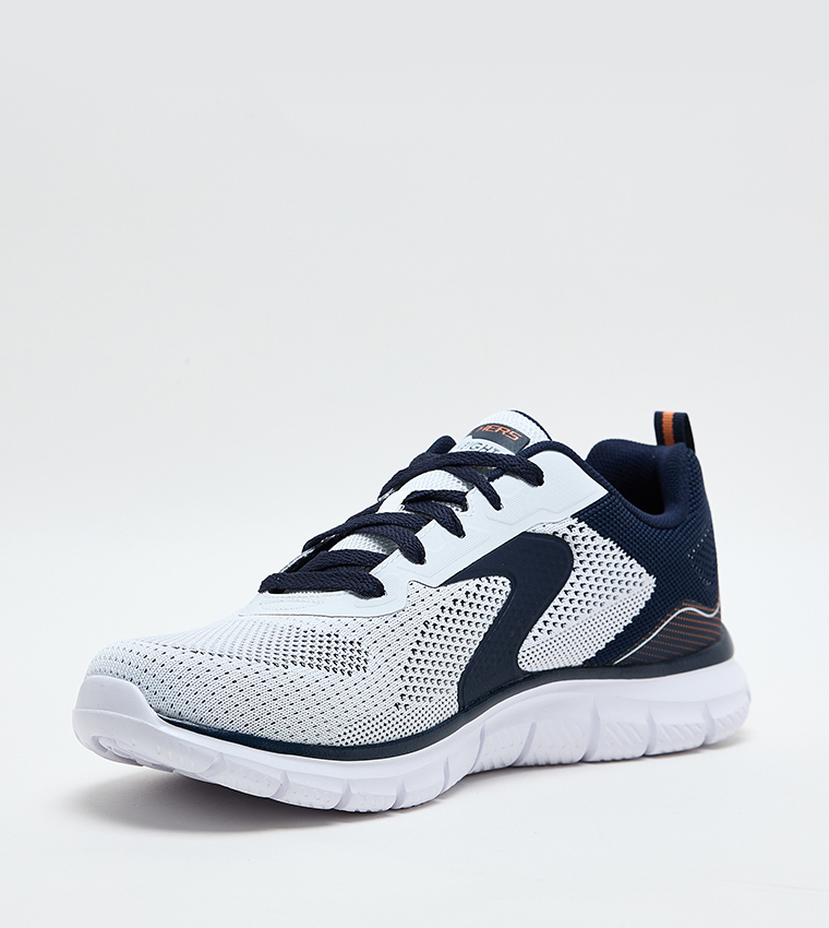 TRACK - LERKO Knitted Lace Up Shoes
