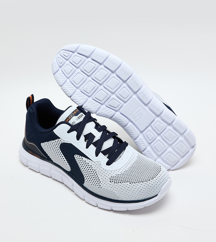 TRACK - LERKO Knitted Lace Up Shoes