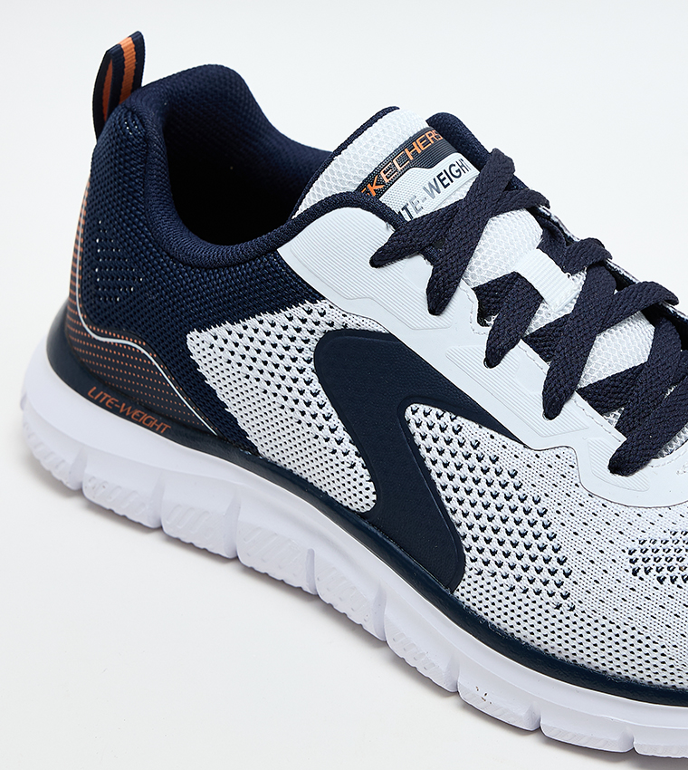 TRACK - LERKO Knitted Lace Up Shoes