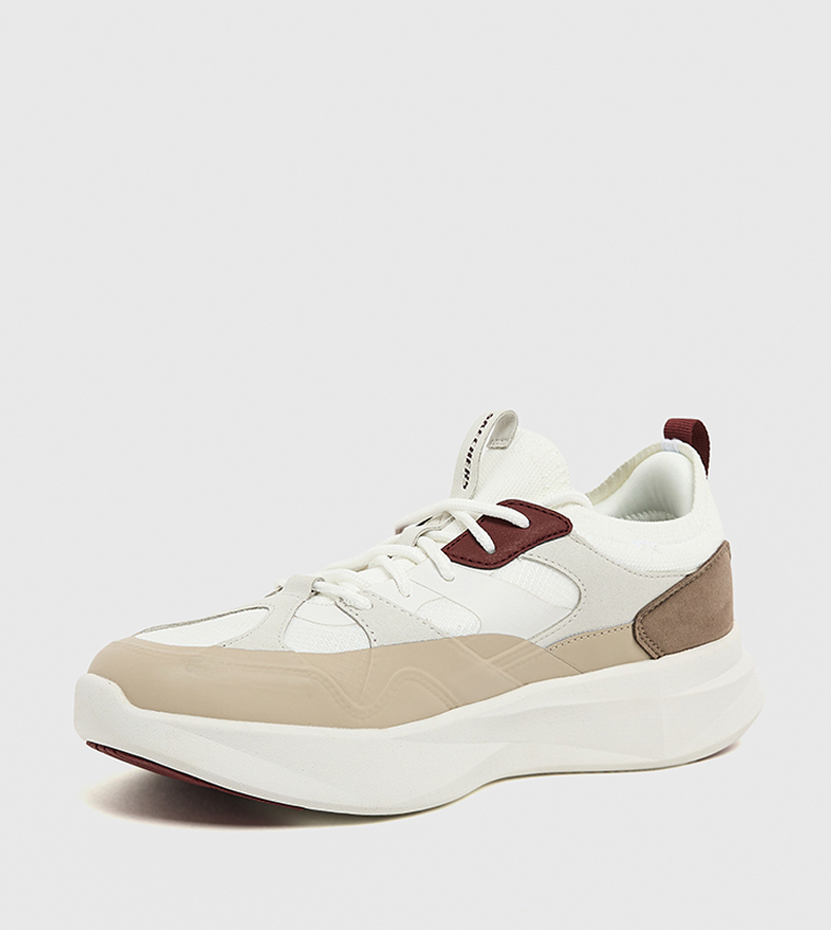 CARVER Color Block Low Top Sneakers