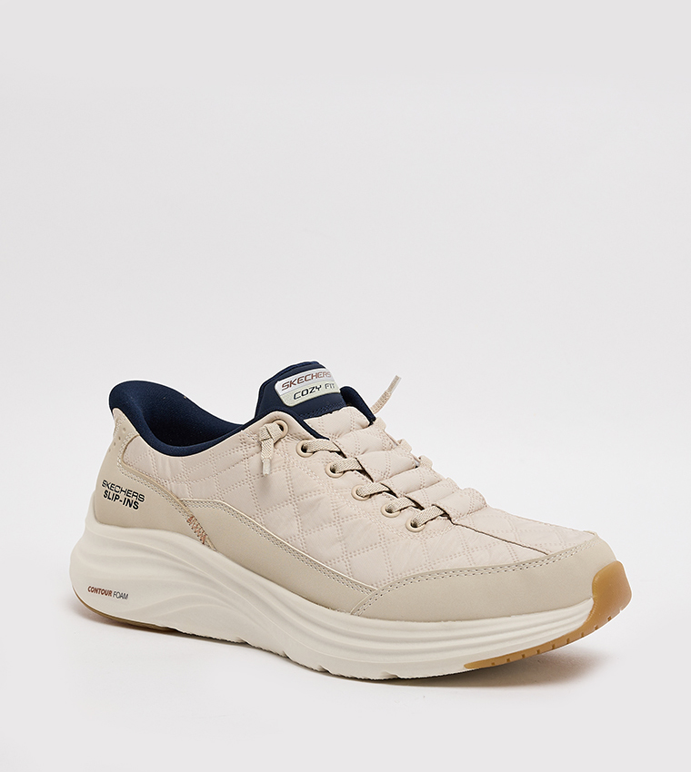 CONTOUR FOAM Quilted Slip-On Shoes