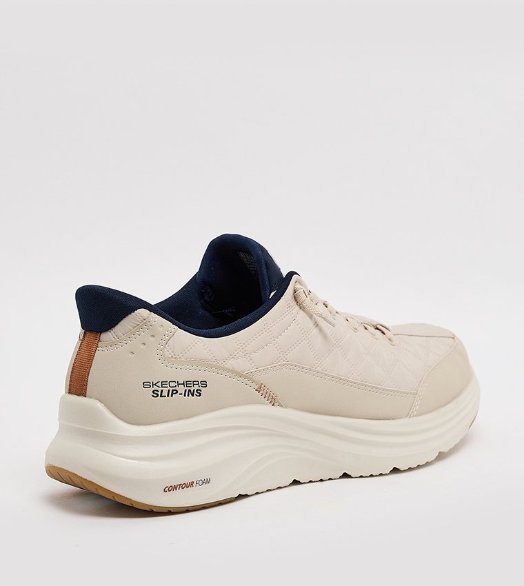 CONTOUR FOAM Quilted Slip-On Shoes