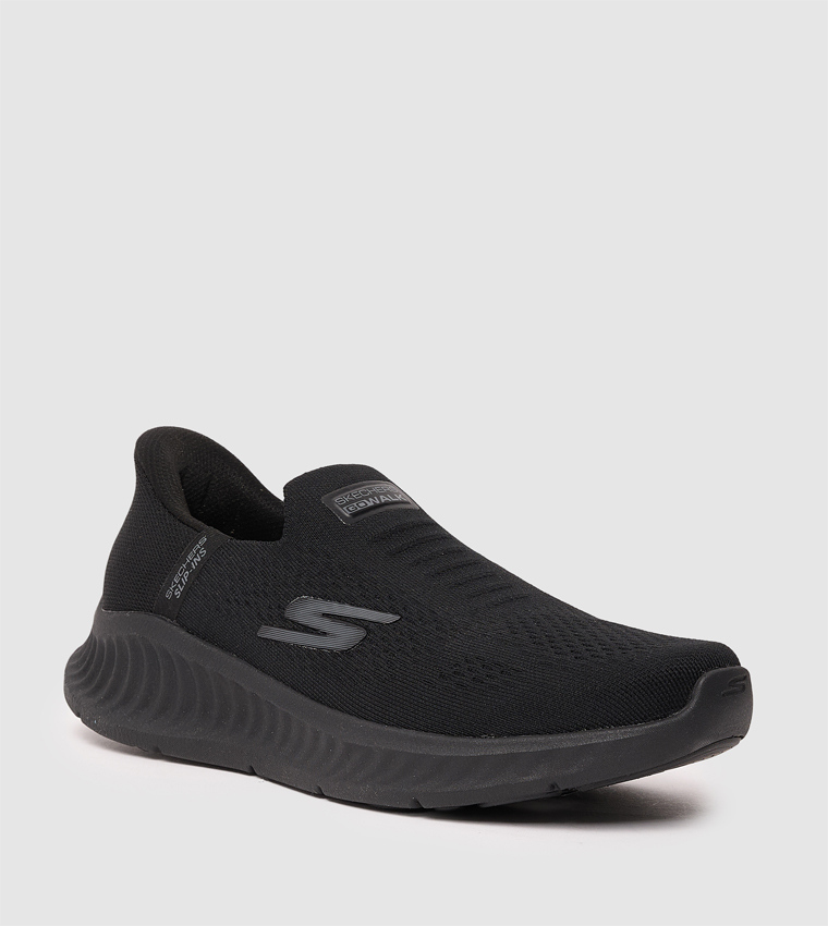 GO WALK NOW Textured Slip-On Shoes