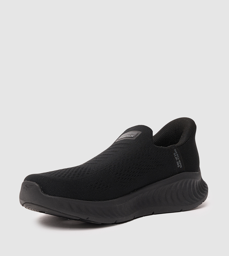 GO WALK NOW Textured Slip-On Shoes
