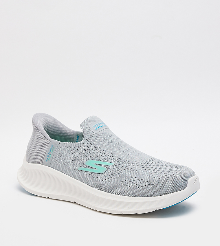 GO WALK NOW - ANAHI Knitted Slip-On Shoes
