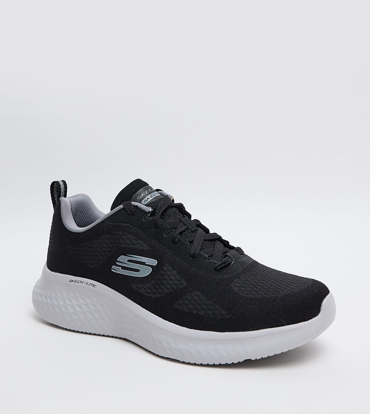 SKECH-LITE PRO Knitted Lace-Up Shoes