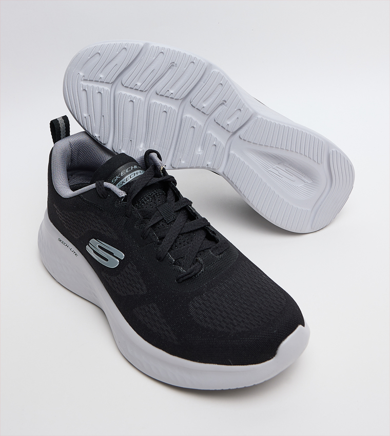 SKECH-LITE PRO Knitted Lace-Up Shoes