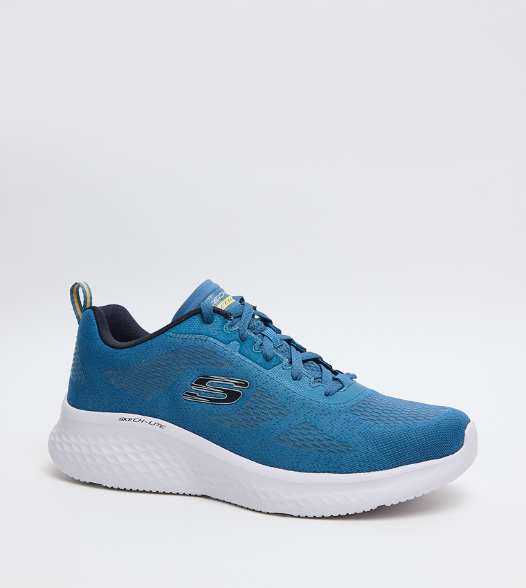 SKECH-LITE PRO Knitted Lace-Up Shoes