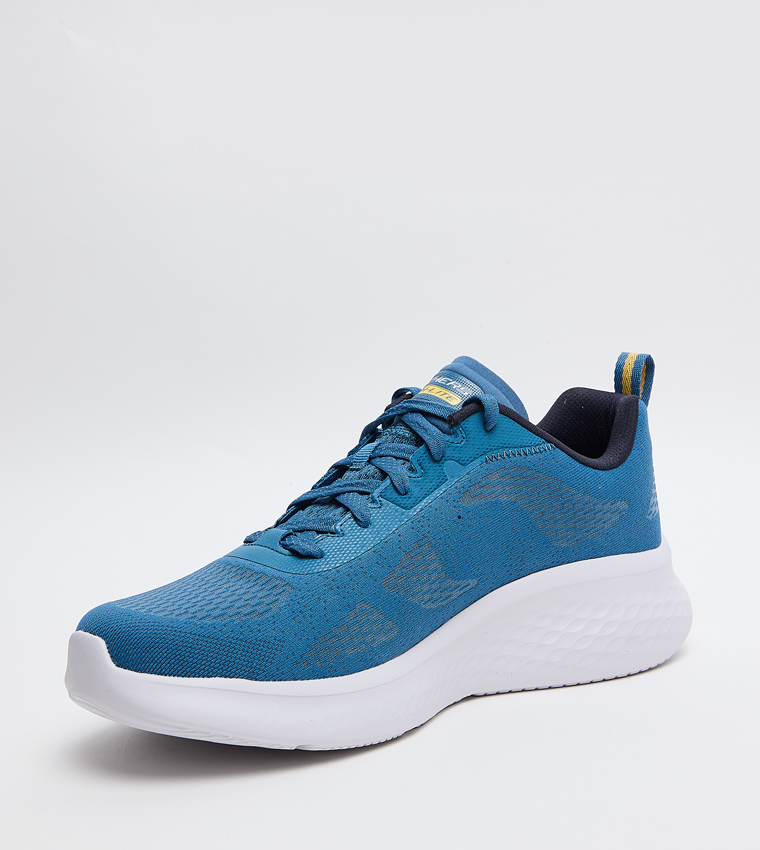 SKECH-LITE PRO Knitted Lace-Up Shoes