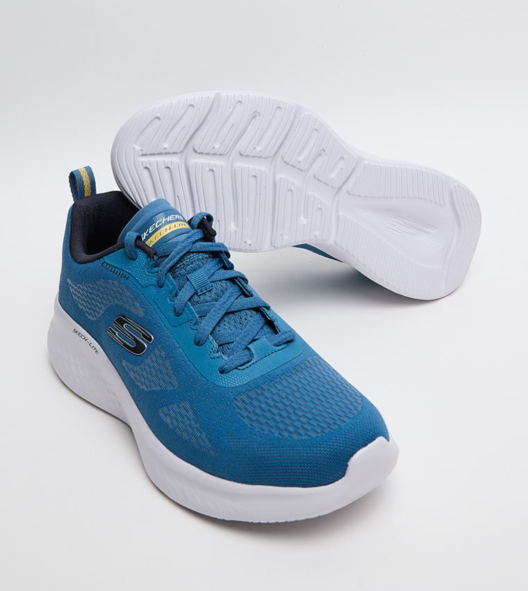 SKECH-LITE PRO Knitted Lace-Up Shoes