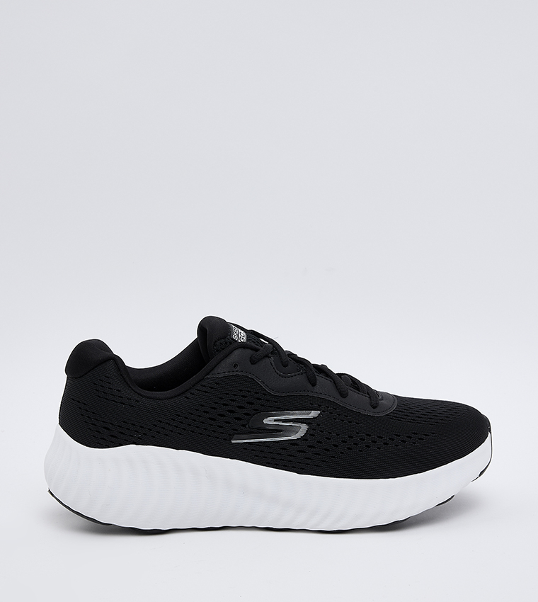 GO RUN NOW Textured Lace-Up Shoes