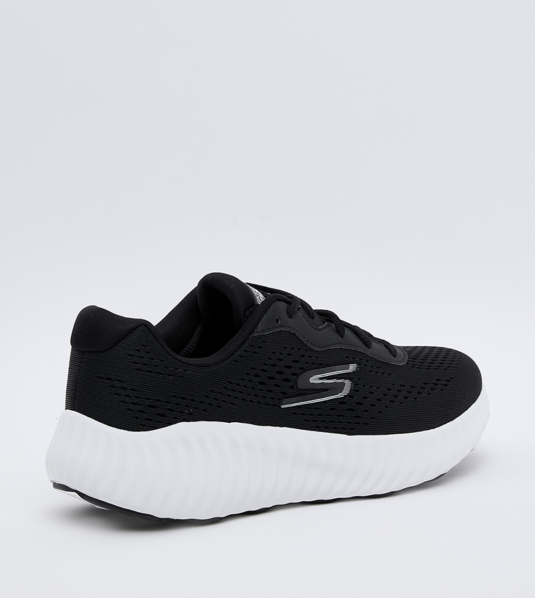 GO RUN NOW Textured Lace-Up Shoes