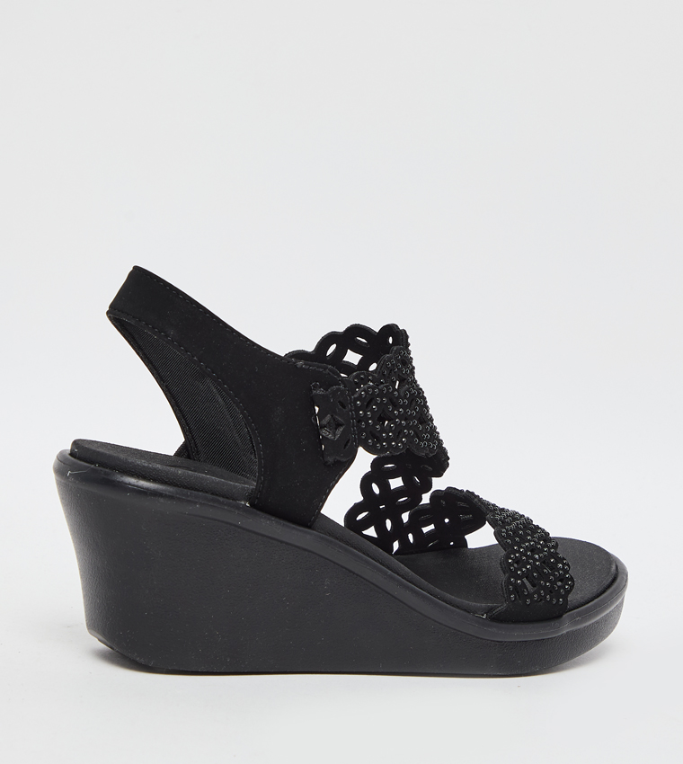 RUMBLE ON - SASSIER DAYZ Wedge Sandals