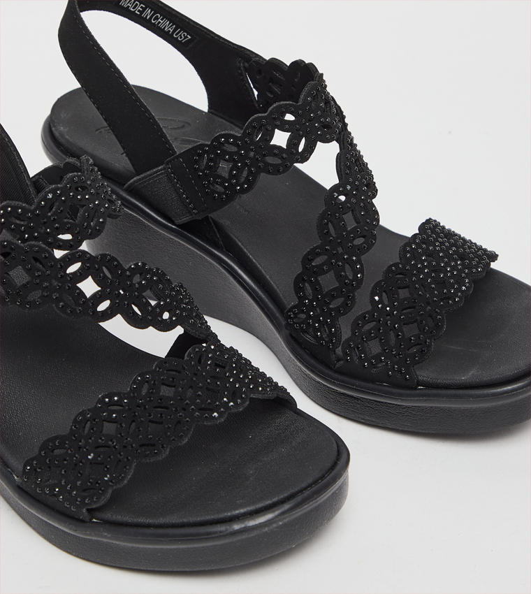 RUMBLE ON - SASSIER DAYZ Wedge Sandals