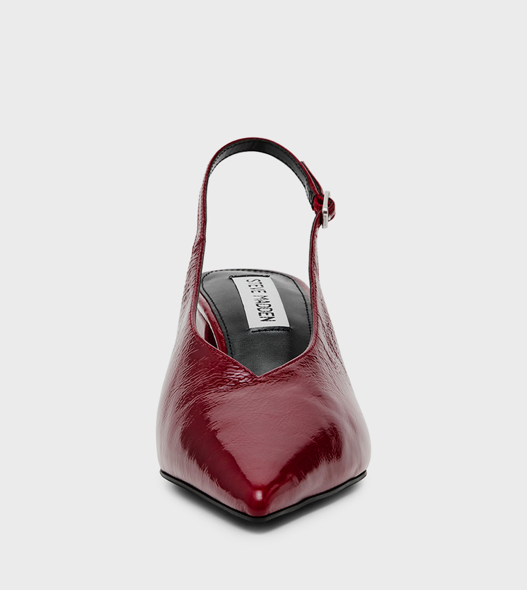 BARGE Block Heel Slingback Pumps