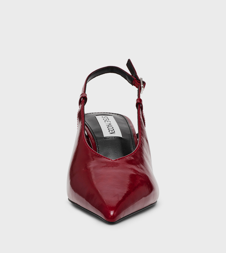 BARGE Block Heel Slingback Pumps
