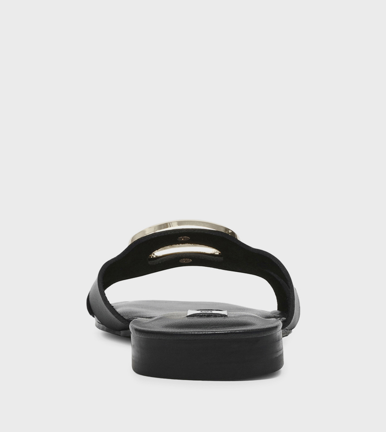 STALLION Accessory Detail Flat Sandals