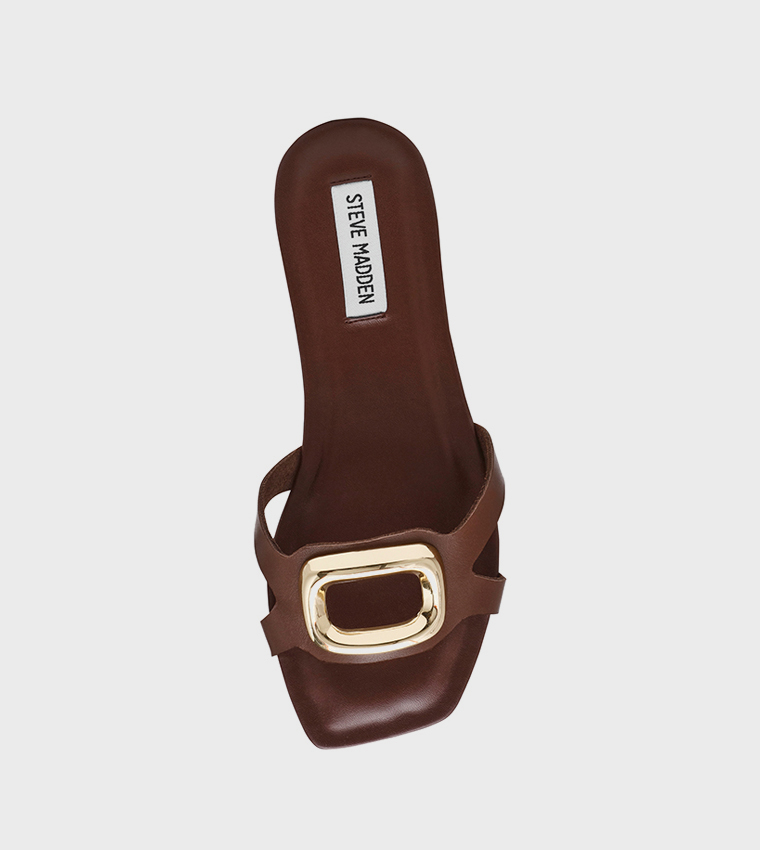 STALLION Accessory Detail Flat Sandals